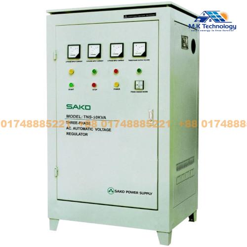 Sako-TNS-10KVA-3-Phase-AC-Automatic-Voltage-Stabilizer-AVR.jpg Sako TNS-10KVA 3-Phase AC Automatic Voltage Stabilizer - Image 1