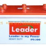 Leader Tall Tubular IPS Battery 200AH